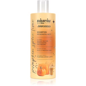 so!flow Pumpkin Time Regenerating Shampoo sampon pentru regenerare pentru păr uscat și fragil - imagine 2